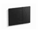 Note Faceplate Glossy Black Finish K-75891IN-M-7