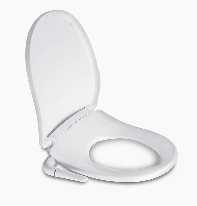 PureClean Manual Bidet Seat Cover (Oval) White K-72757IN-0