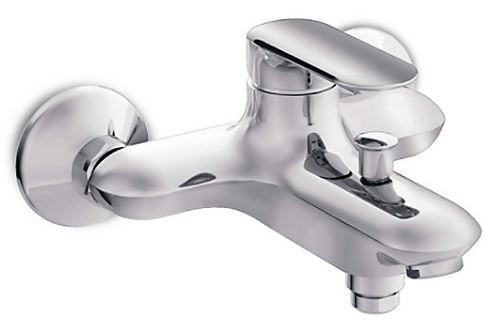 Kumin Exposed Bath and Shower Faucet with Diverter Polished Chrome K-99460IN-4-CP