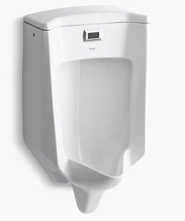 Bardon Touchless Urinal with Rear Inlet White K-4915T-0