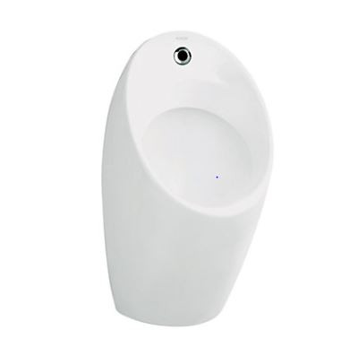 Patio Touchless Urinal with Integrated Sensor and Rear Inlet 1LPF K-16321IN-SS-0