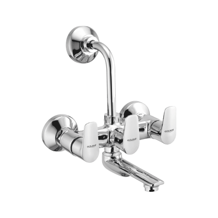Otra Bath Mixer with provision for Over Head Shower with Wall Flange Chrome-FOT042 Otra Bath Mixer with provision for Over Head Shower with Wall Flange Chrome-FOT042