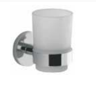 Maestro Tumbler Holder with Glass Matt Finish 17004
