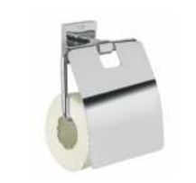 Fortune Toilet Paper Holder with Flap Chrome Finish 18007