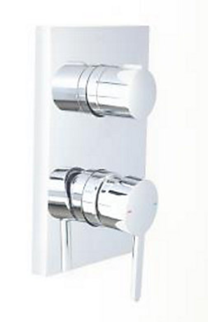 Aqua Turbo Exposed Round Shower Trim Polished Chrome - (K-99926IN-4FP-CP)