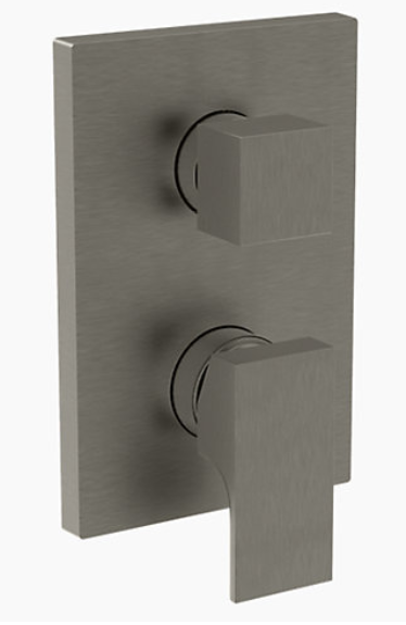 Aqua Turbo Diverter Brushed Nickel (Full Set  K-99924IN-BN, K-99925IN-4FP-BN)  