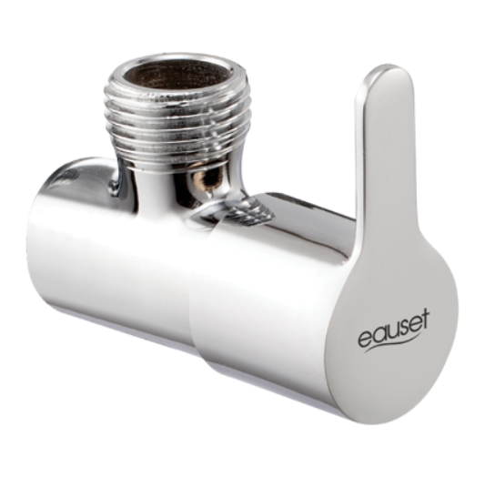 Rio Angle Cock without Wall Flange Chrome Finish - CCN307