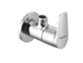 Otra Angle Cock with Wall Flange Chrome Finish - FOT031