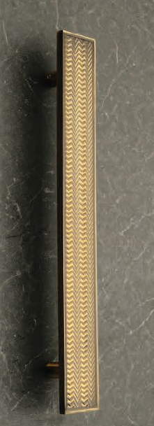 18" Alpine Main Door Handle Antique Finish (1 Set)