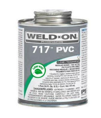 946ml uPVC Heavy Bodied Adhesive Solution TIPS946P717