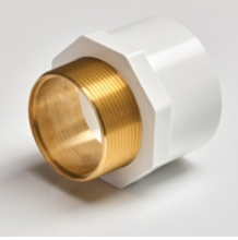 65 mm ASTM UPVC Male Brass Threaded Adapter SCH 40 M052801407