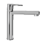 Alexa Pillar Cock Chrome Finish - 99011