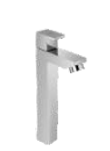 Prima Pillar Cock with Extended Body Chrome Finish - 97015