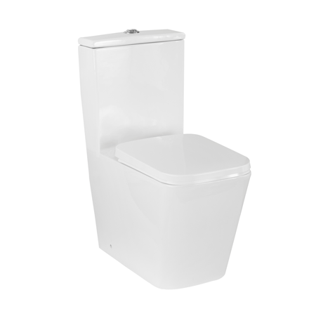 Flat 690 X 360 X 830 mm S Trap (300 mm) One Piece Water Closet with Cistern White - WFL1101SW