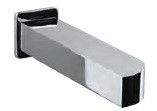 Bathtub Spout with Wall Flange Chrome Finish - SPJ-CHR-85429