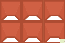 200 X 200 X 75 mm Camp Clay Jaali