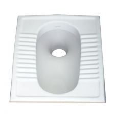 Covyna 580 x 440 mm Orissa Pan or Squatting Pan (OR) Snow White S3010109