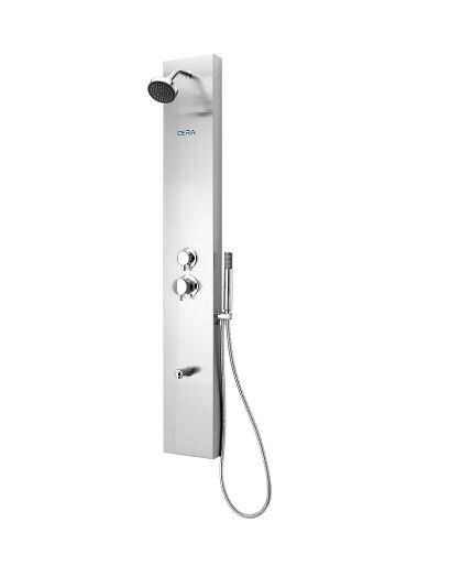 Coral Premium Shower Panel 200 x 1400 mm - Stainless Steel B2530101