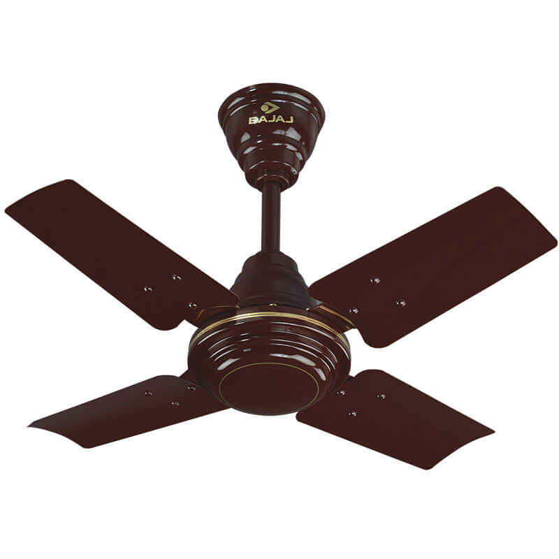 Bajaj Maxima 600 mm Sweep Small Ceiling Fan Brown