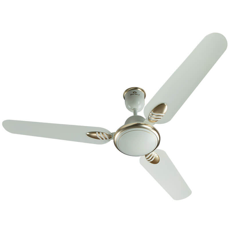 Bajaj Grace Gold Dx 1200 mm Sweep Ceiling Fan Bianco
