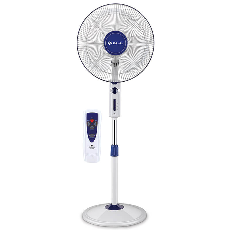 Bajaj Victor VP R01 400 mm Sweep Pedestal Fan New Blue