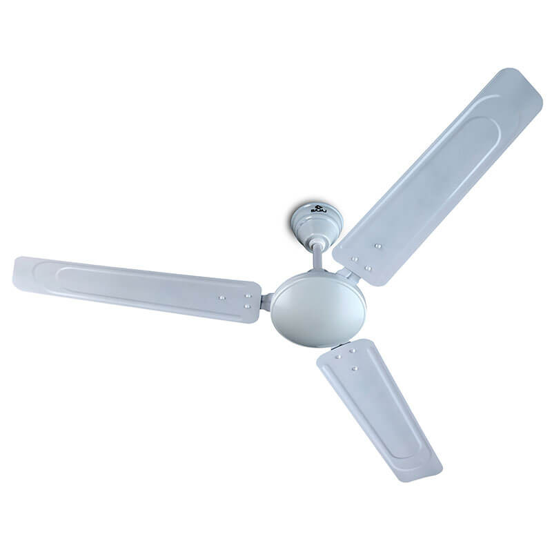 Bajaj Shimmer 1200 mm Sweep Anti-Dust Ceiling Fan Pearl White
