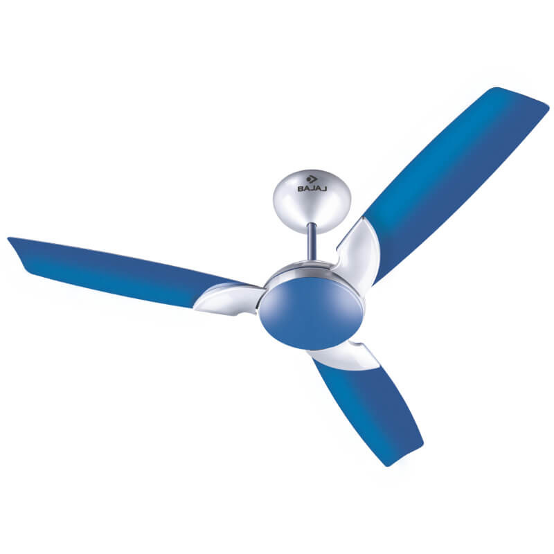 Bajaj Harrier 1200 mm Sweep Anti-Germ, Anti-Dust Ceiling Fan  Electric Blue