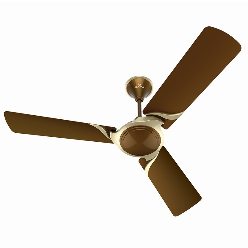 Bajaj Leatrim Max 1200 mm Sweep Ceiling Fan Honey Brown