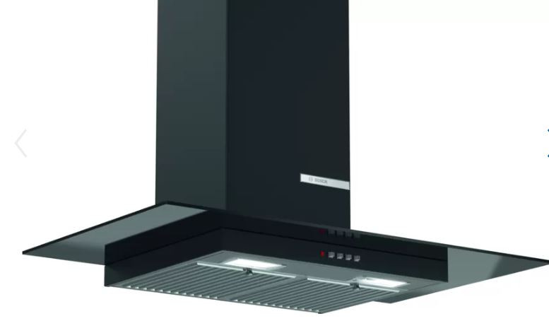 Crystal Craft Kitchen Chimney 
with Size 90cm and 745M3/Hr - Black DWG098D60I