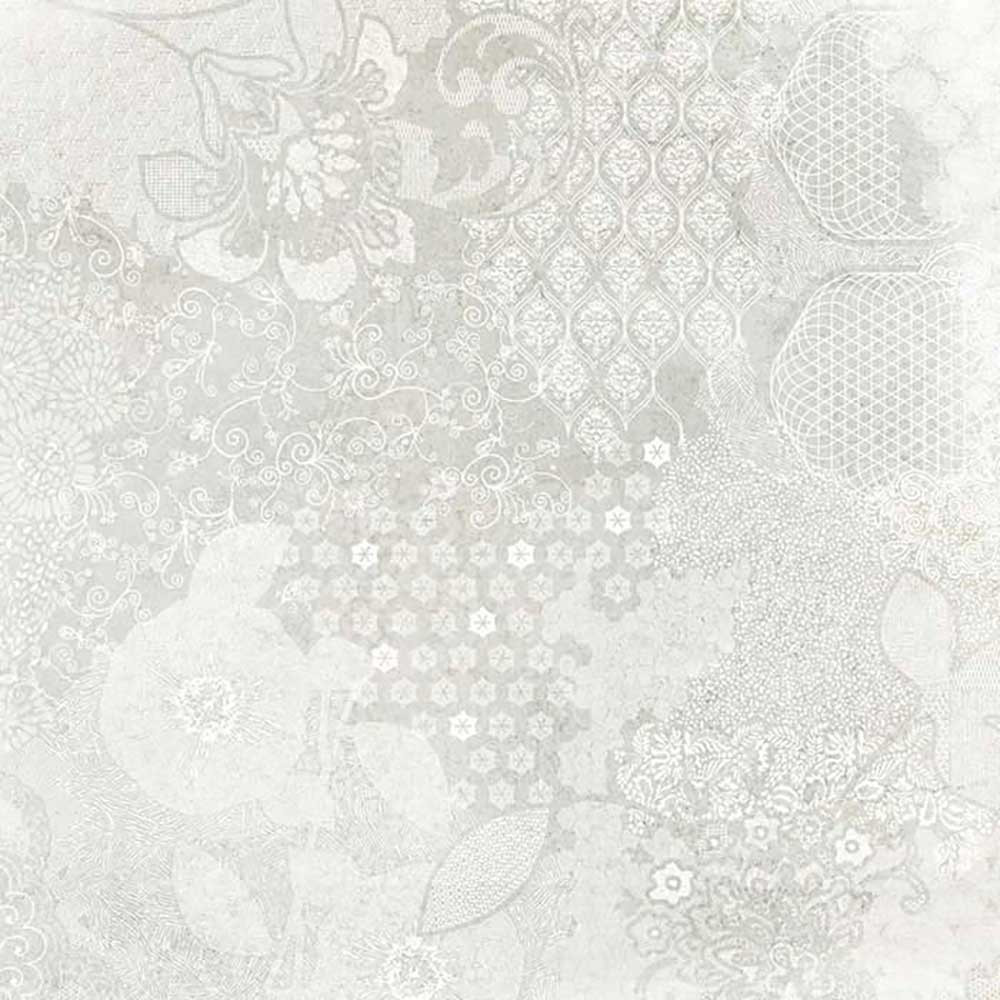 800 X 800 mm Nirvana Marfil Glazed Vitrified Tile - Decor Finish