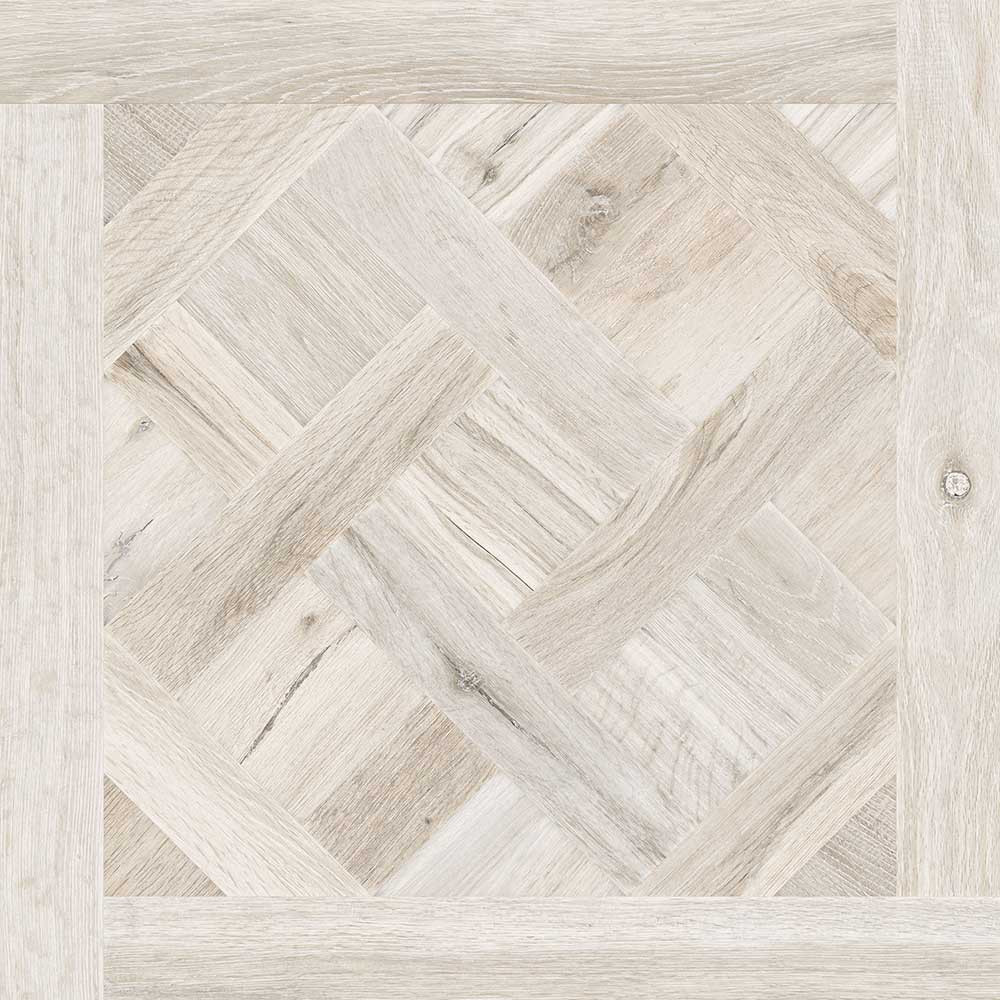 800 X 800 mm Cross Wood Cedar Glazed Vitrified Tile - Carving Finish