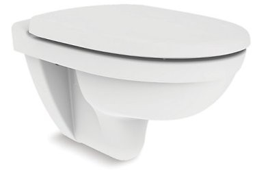 Span P Trap (205 mm) Water Closet with Square WH Seat and Cover White - K-29174IN-S-0