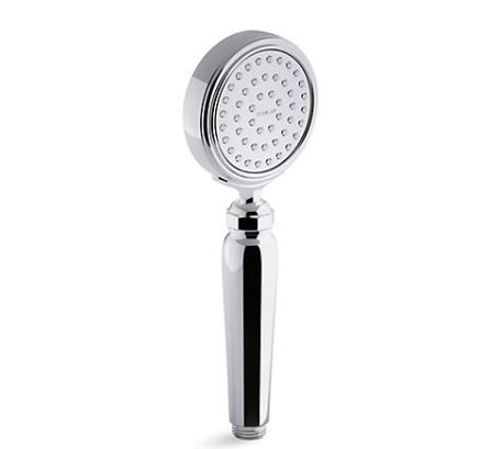 Artifacts Single Function Hand Shower without Hose Polished Chrome - K-72776-CP