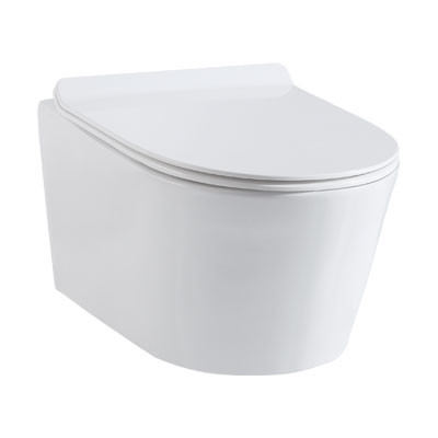 Splendor Vortex P Trap (19 cm) Wall Hung Water Closet Star White 92553 (Italian Collection)