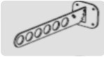 10 Holes Hanger Holder Wall Mount – Chrome Plated – DSS-HH102W