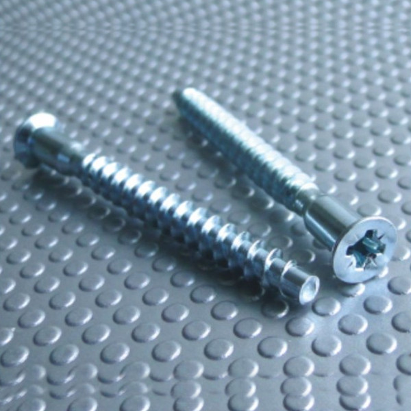 5 x 50 mm Modular Furniture Screw - Allen Head - Zinc Plated White – MFSA550 (Set of 250 pcs)