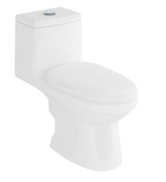 Alpine S Trap (22 cm) One Piece Water Closet Star White 92504 (Italian Collection)