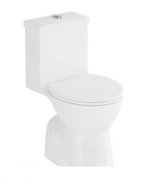 Cedar P Trap (18 cm) One Piece Water Closet Pastel 92072 (Italian Collection)