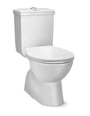 Cedar S Trap (22 cm) One Piece Water Closet Star White 92537 (Italian Collection)