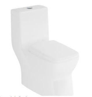 Element S Trap (10 cm) One Piece Water Closet Pastel 92085 (Italian Collection)