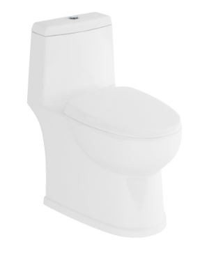 Estella S Trap (30 cm) One Piece Water Closet Star White 92083 (Italian Collection)