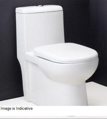 Inox S Trap (30 cm) One Piece Water Closet Pastel 92043 (Italian Collection)