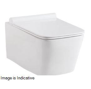 Ebello P Trap (21 cm) Wall Hung Water Closet Pastel 92526 (Italian Collection)