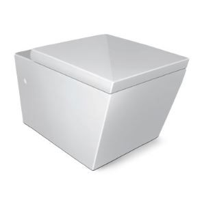 Modena P Trap (23 cm) Wall Hung Water Closet Star White 92095 (Italian Collection)