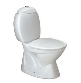 Constellation Premium S Trap (10 cm) Water Closet with Seat Cover Star White 20089 (Art)