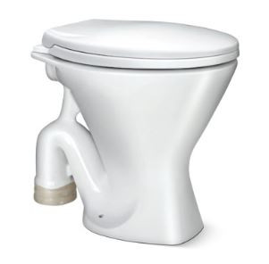 Popular S Trap Water Closet with Sleek Fresh PVC Cistern Star White 20044