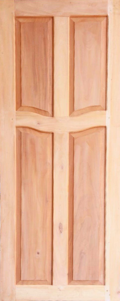 90 cm X 210 cm 3cm Thick Single Internal Wooden Door - Plavu Make ONWD_LP0007