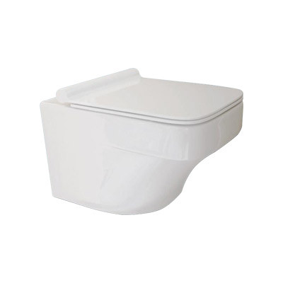 Amazon Aqua Sheet P Trap (22 cm) Wall Hung Water Closet Star White 92538 (Italian Collection)