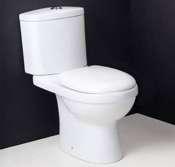 Oasis S Trap (30 cm) Two Piece Water Closet with Seat Cover Star White 92076 (Italian Collection)