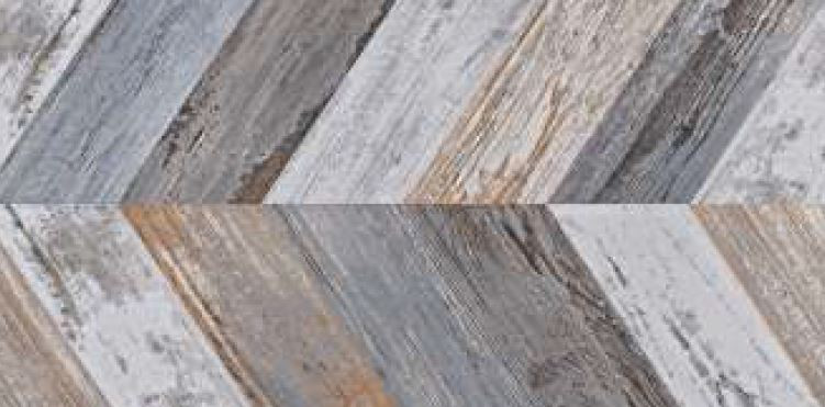 600 X 1200 mm Lombak Wenge Glazed Vitrified Tile - Wood Finish